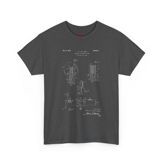 Polera Unisex con diseño de Patente de Sistema Detector Inalámbrico