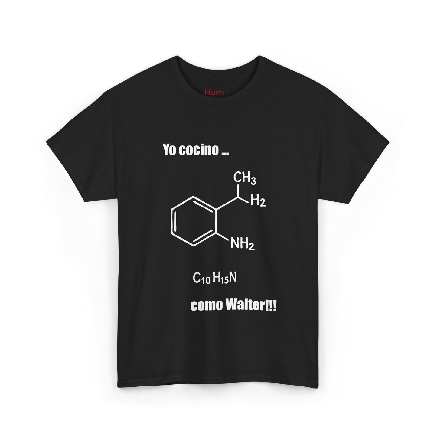 Polera Unisex con diseño de fórmula química de la meta