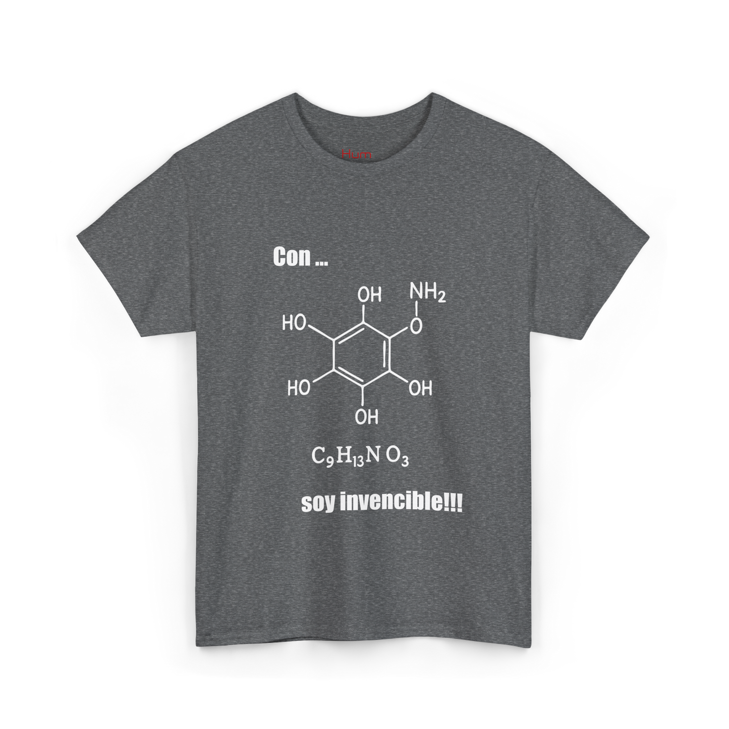 Polera Unisex con diseño de fórmula química de la adrenalina