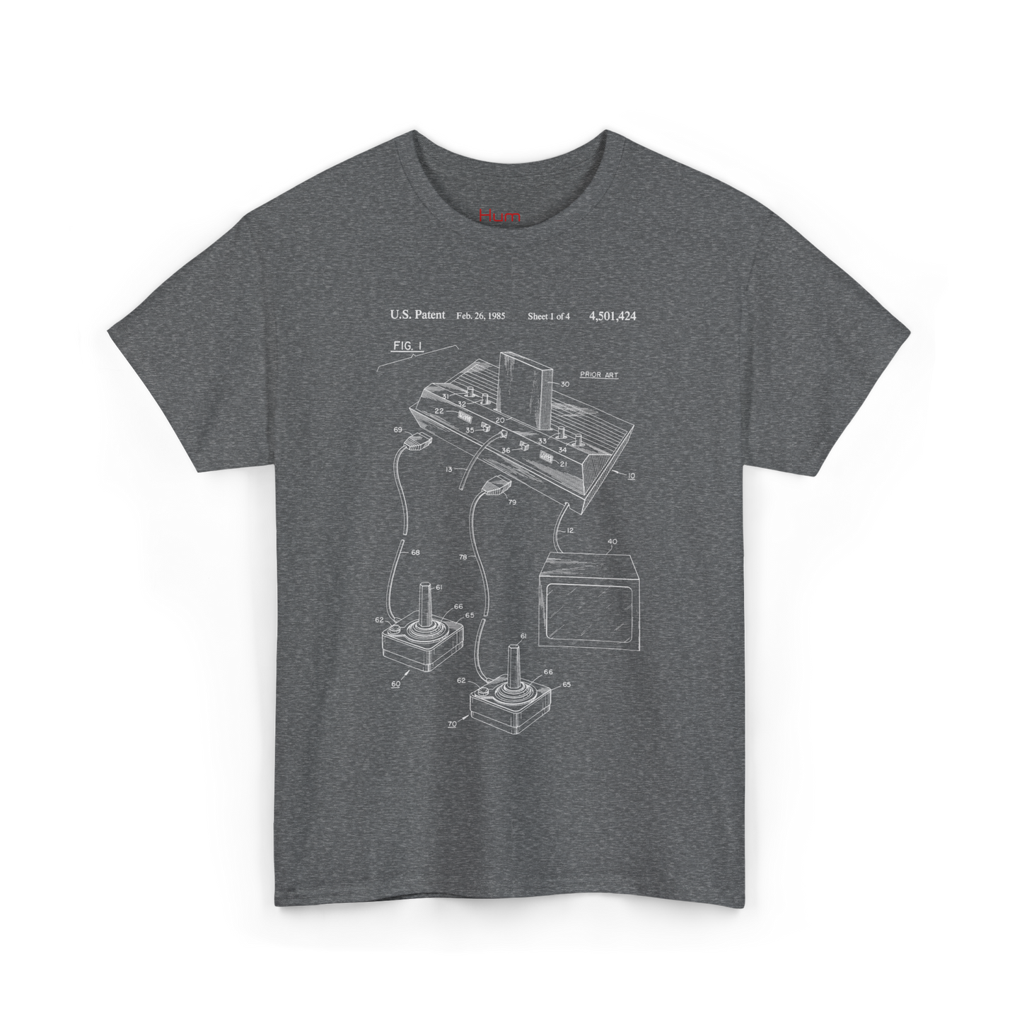 Polera Unisex con diseño de Patente de Setup AT4r1