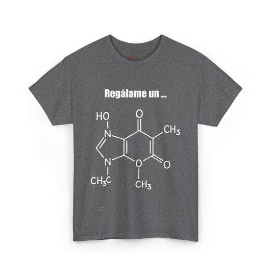 Polera Unisex con diseño de fórmula química del chocolate