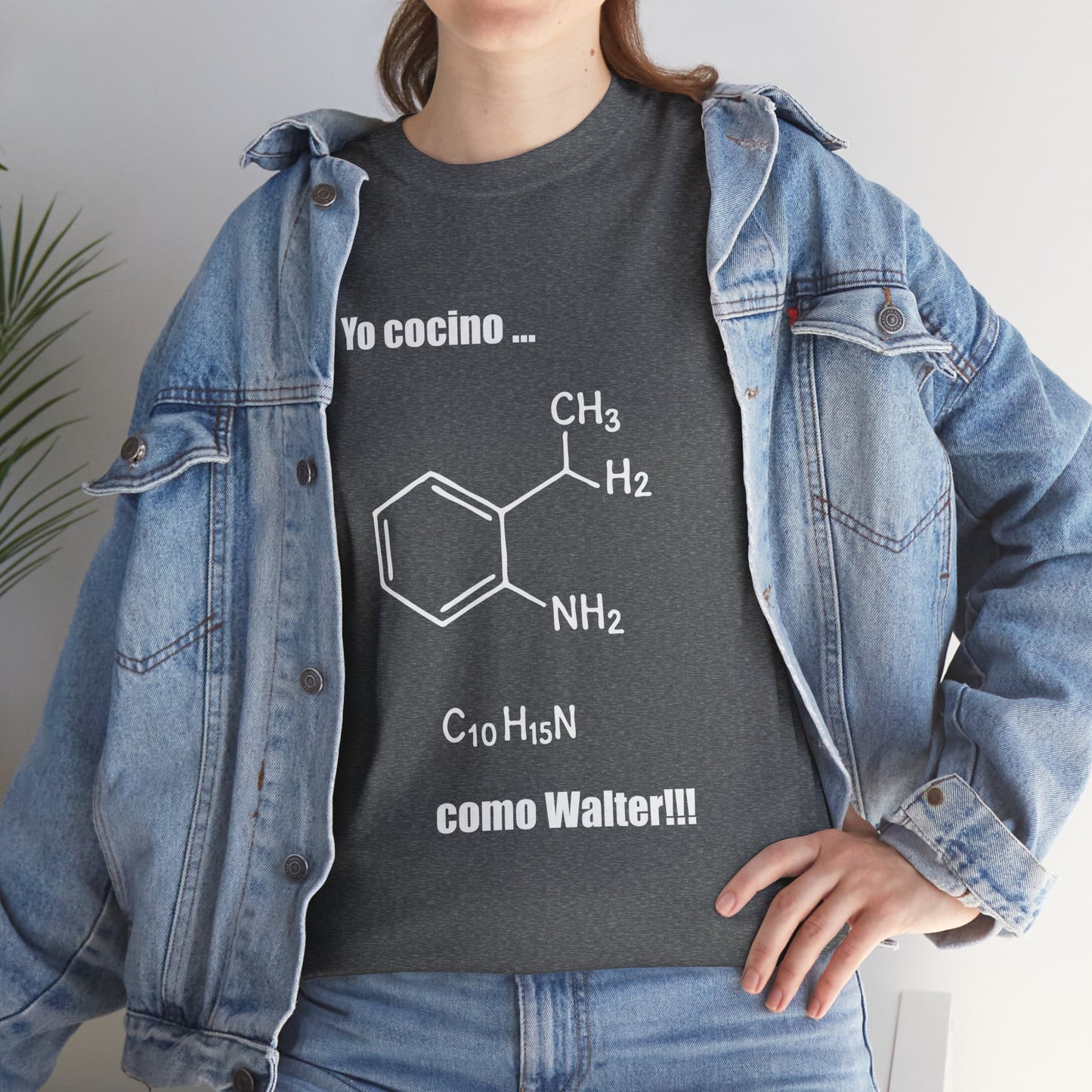 Polera Unisex con diseño de fórmula química de la meta