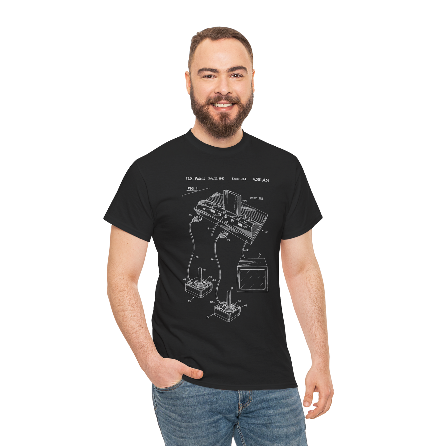 Polera Unisex con diseño de Patente de Setup AT4r1