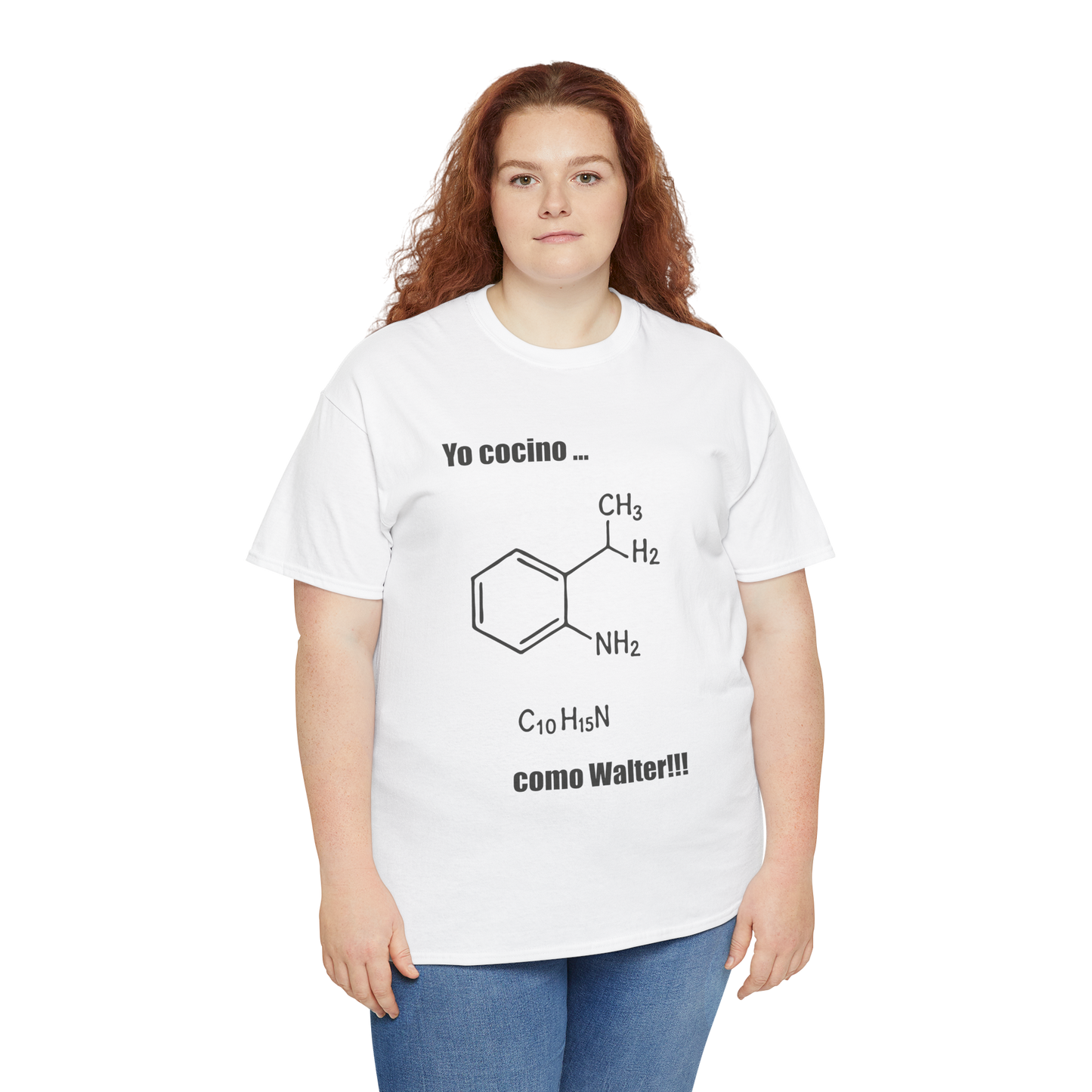 Polera Unisex con diseño de fórmula química de la meta
