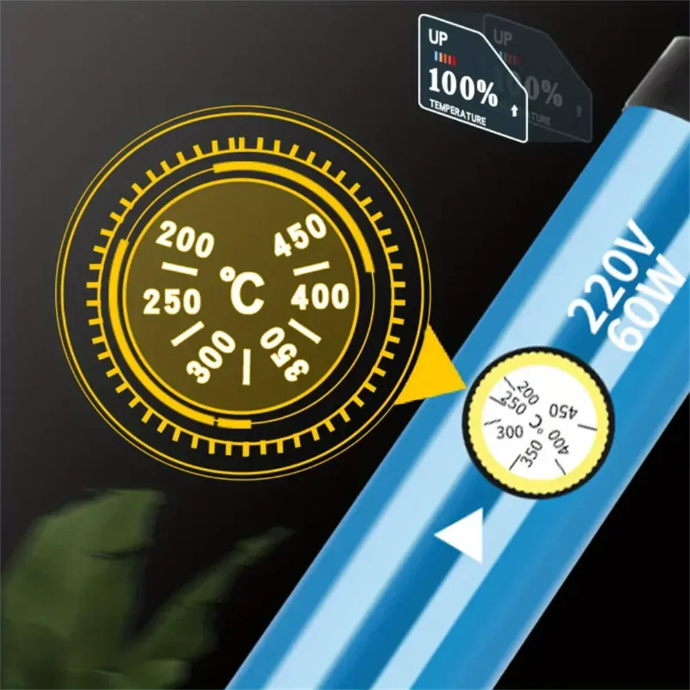 Kit de herramientas soldadura estaño, 220V, 60W.