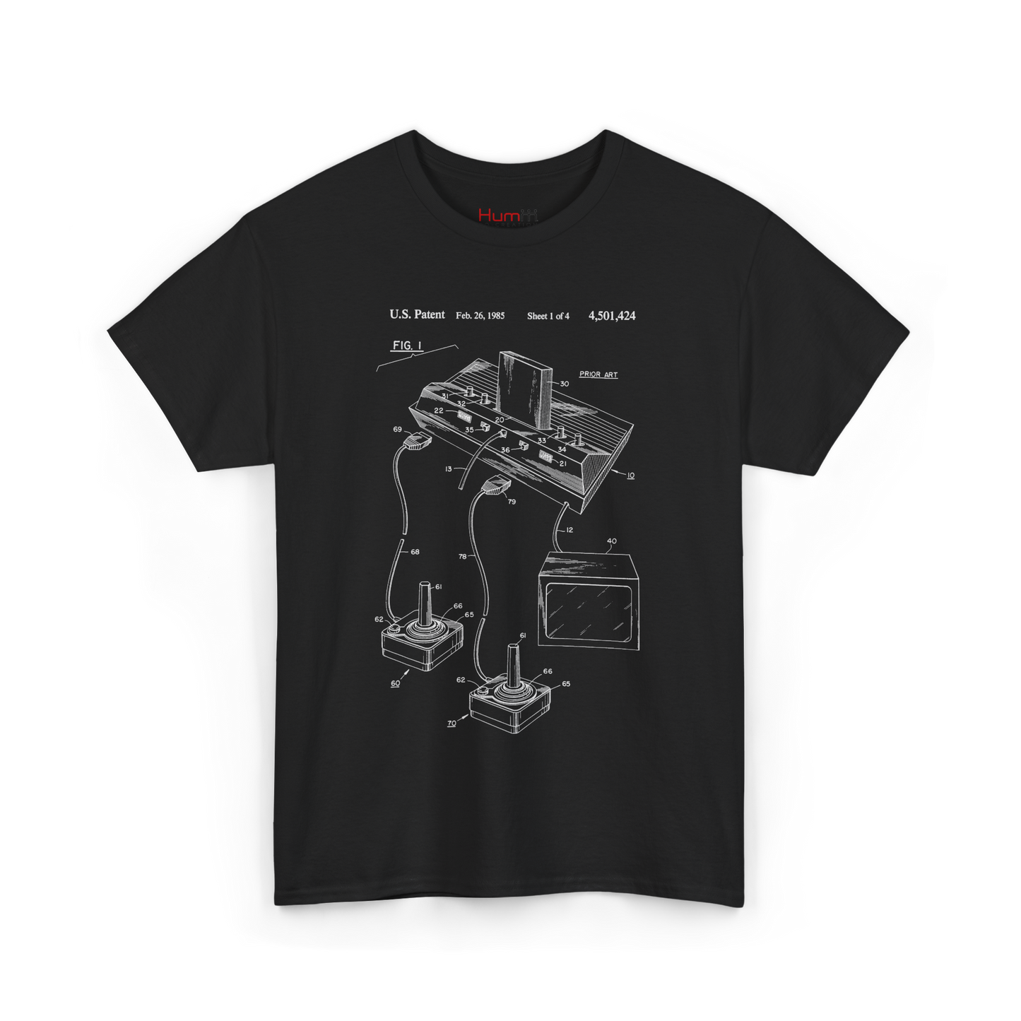Polera Unisex con diseño de Patente de Setup AT4r1