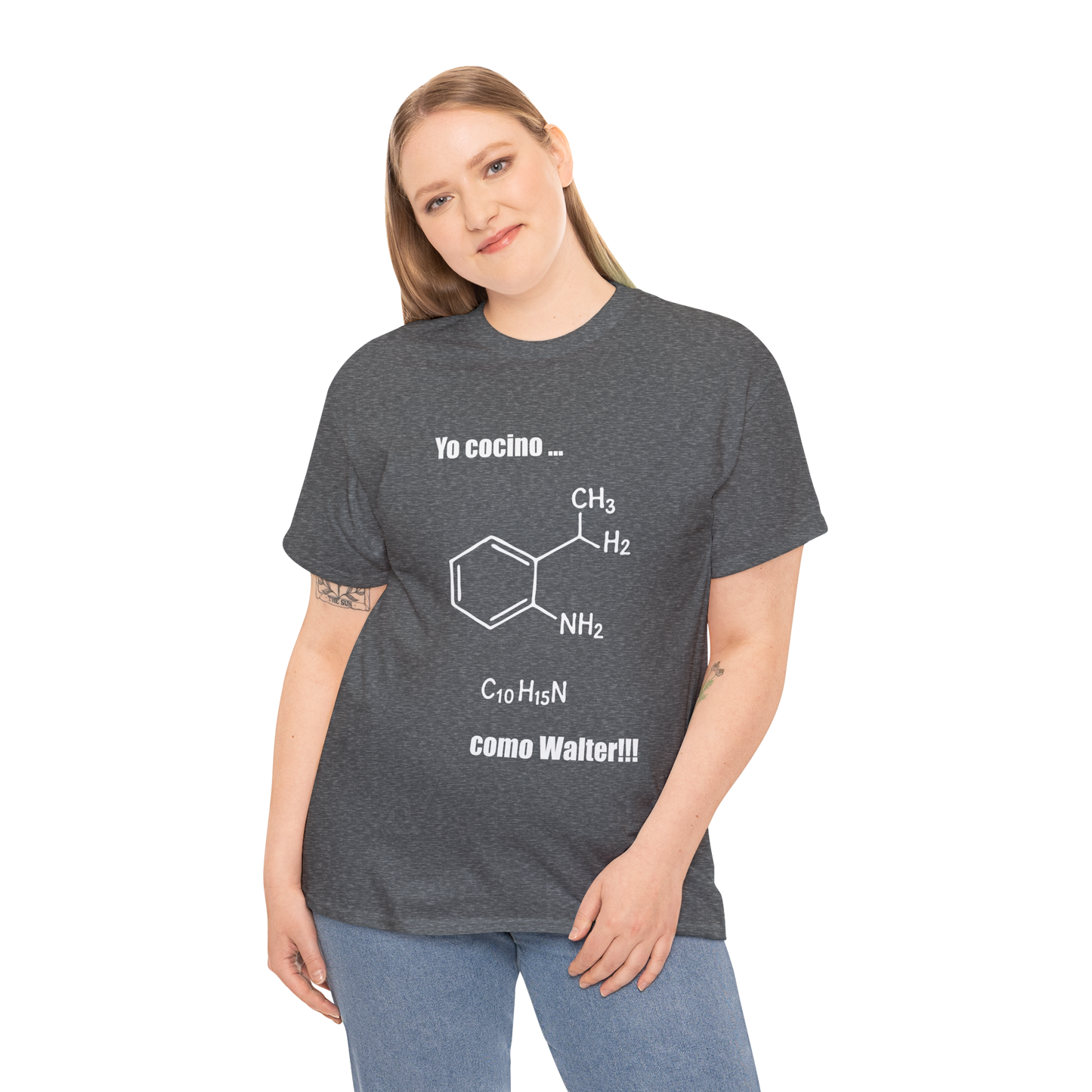 Polera Unisex con diseño de fórmula química de la meta